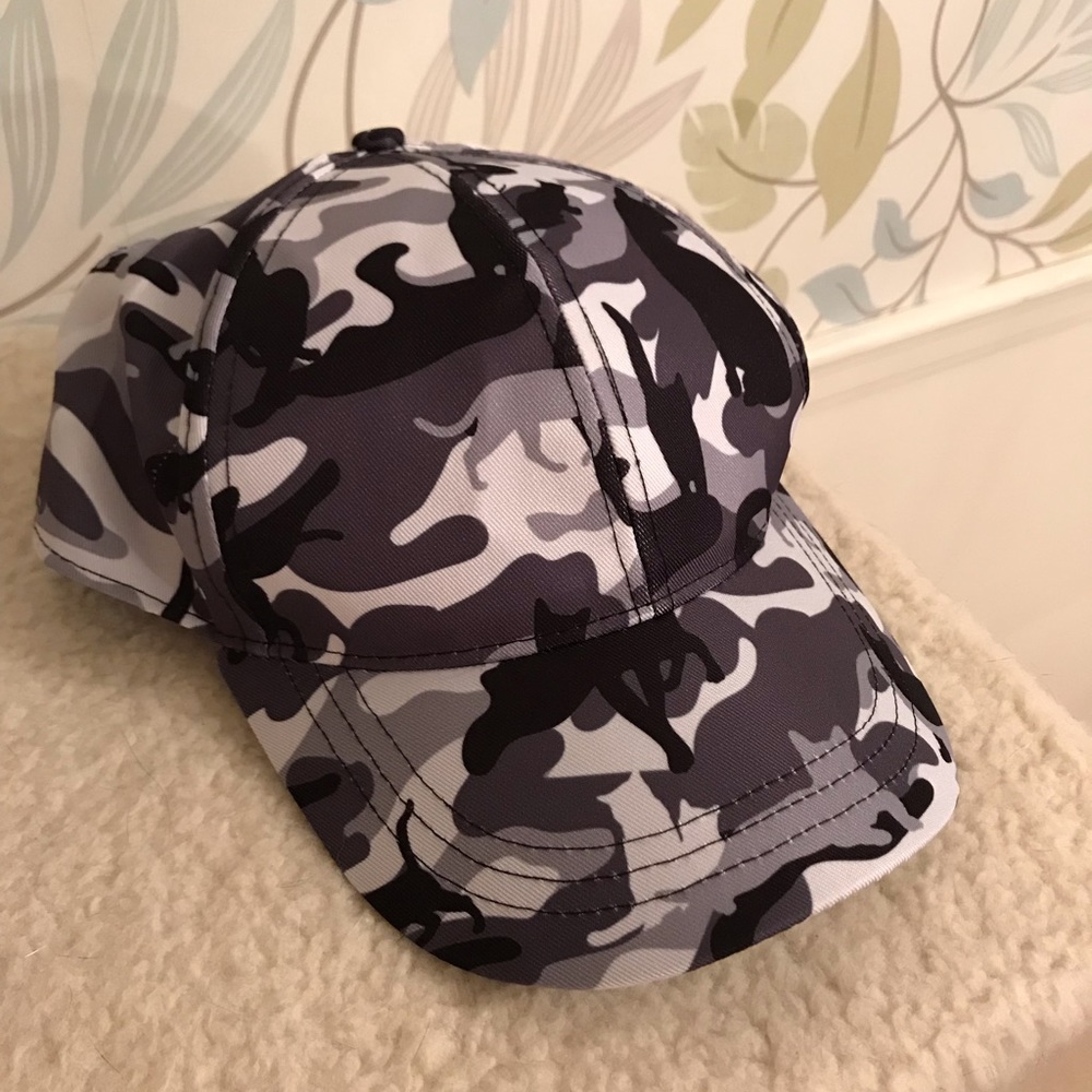 Camo Cat Baseball Cap